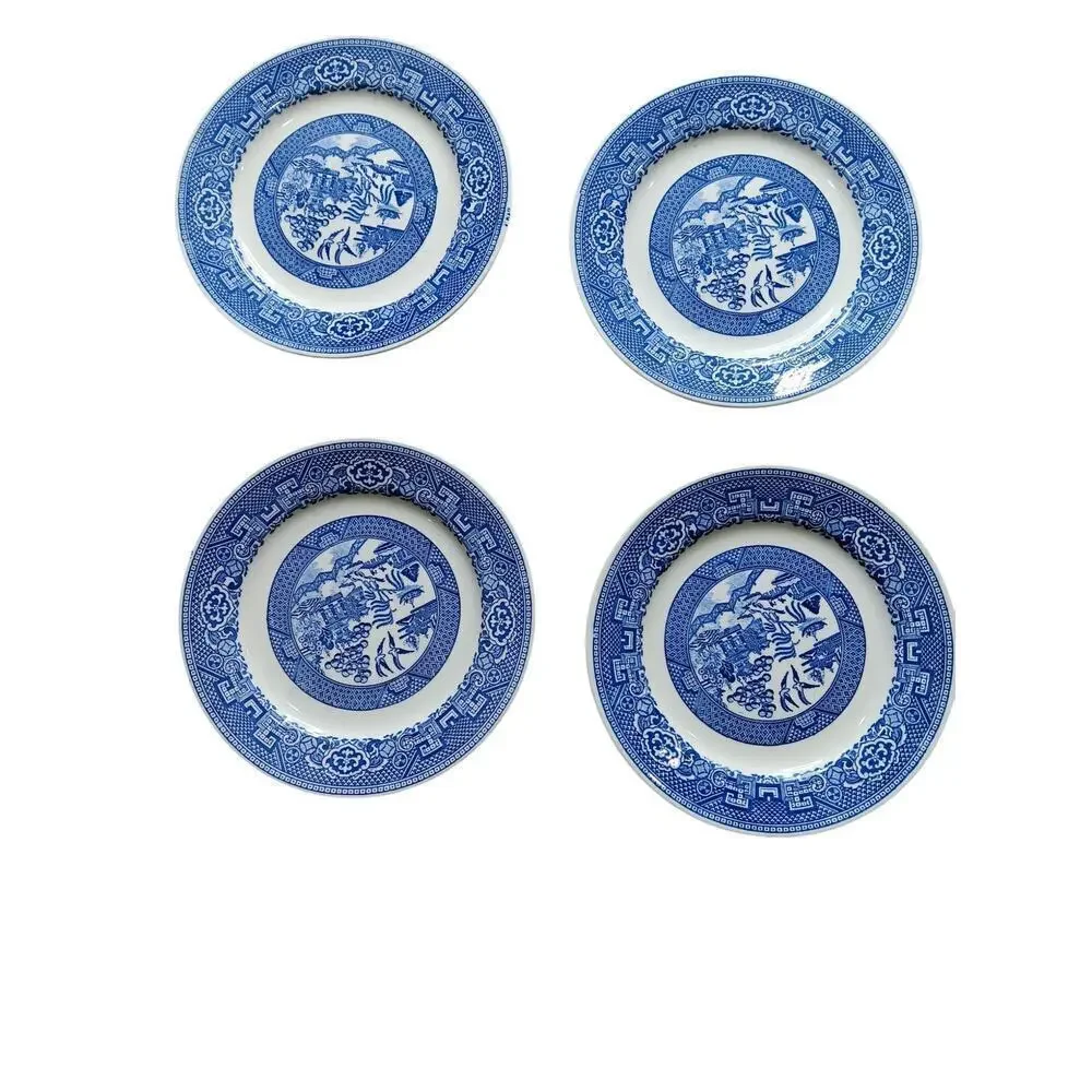 Homer Laughlin Blue Willow Ware Set of 12